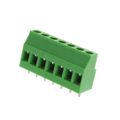 691244710007 - 0.197 5.00mm Green Bulk Polyamide (PA66), Nylon 6/6 Through Hole Horizontal with Board Screw - Rising Cage Clamp 1 Levels 12-30 AWG WR-TBL Series 2447