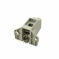 1047360000 - 15mm Gray Bulk Thermoplastic, Wemid Through Hole Horizontal with Board Screw - Clamping Yoke, Tension Sleeve 1-20 AWG Omnimate LXXX
