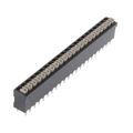 1870990000 - 0.150 3.81mm Black Tube Liquid Crystal Polymer (LCP), Glass Filled Through Hole Vertical with Board Screwless - Push Button Clamp 1 Levels 16-24 AWG Omnimate LSF-SMT