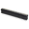 1870980000 - 0.150 3.81mm Black Tube Liquid Crystal Polymer (LCP), Glass Filled Through Hole Vertical with Board Screwless - Push Button Clamp 1 Levels 16-24 AWG Omnimate LSF-SMT