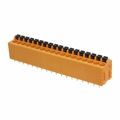 1330350000 - 0.197 5.00mm Orange Bulk Thermoplastic, Wemid Through Hole Vertical with Board Screwless - Leg Spring, Push-In Spring 1 Levels 12-24 AWG Omnimate LMF
