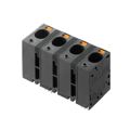 2492230000 - 0.591 15.00mm Black Bulk Polyamide (PA), Nylon Through Hole Vertical with Board Screwless - Leg Spring, Push-In Spring 1 Levels 4-18 AWG Omnimate LUFS