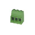 1856139 - 0.688 17.48mm Green Bulk Polyamide (PA), Nylon Through Hole Horizontal with Board Screw - Rising Cage Clamp 1 Levels 2/0-16 AWG COMBICON MKDSP