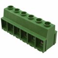 1986713-6 - 0.591 15.00mm Green Bulk Polyamide (PA), Nylon Through Hole Horizontal with Board Screw 1 Levels 1-20 AWG