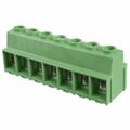 1986713-7 - 0.591 15.00mm Green Bulk Polyamide (PA), Nylon Through Hole Horizontal with Board Screw 1 Levels 1-20 AWG