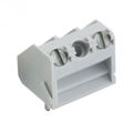 691201820002 - 0.394 10.00mm Gray Bulk Polyamide (PA66), Nylon 6/6 Through Hole 45° (135°) Angle with Board Screw - Rising Cage Clamp 1 Levels 12-30 AWG WR-TBL Series 2018