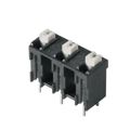 1874360000 - 0.300 7.62mm Black Tape &amp; Reel (TR) Liquid Crystal Polymer (LCP), Glass Filled Through Hole Vertical with Board Screwless - Push Button Clamp 1 Levels 16-24 AWG Omnimate LSF-SMT