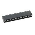1824051 - 0.200 5.08mm Black Tape &amp; Reel (TR) Liquid Crystal Polymer (LCP) Through Hole Horizontal with Board Screwless - Leg Spring, Push-In Spring 1 Levels 16-24 AWG COMBICON SPT-THR
