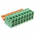 1770458 - 0.394 10.00mm Green Bulk Polyamide (PA), Nylon Through Hole Horizontal with Board Screwless - Spring Cage, Tension Clamp 1 Levels 6-18 AWG COMBICON PLH