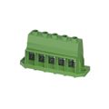 1856207 - 0.688 17.48mm Green Bulk Polyamide (PA), Nylon Through Hole Horizontal with Board Screw - Rising Cage Clamp 1 Levels 2/0-16 AWG COMBICON MKDSP