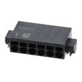 14010613102000 - 0.100 2.54mm Black Cut Tape (CT) Liquid Crystal Polymer (LCP), Glass Filled Surface Mount Horizontal with Board Screwless - Spring Cage, Tension Clamp 1 Levels 20-26 AWG har-flexicon®