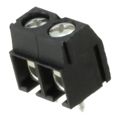 1760510000 - 0.200 5.08mm Black Bulk Thermoplastic, Wemid Through Hole Horizontal with Board Screw - Leaf Spring, Wire Guard 1 Levels 14-26 AWG Omnimate PM