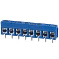 OSTTC082162 - 0.200 5.08mm Blue Bulk Thermoplastic Through Hole Horizontal with Board Screw - Leaf Spring, Wire Guard 1 Levels 14-22 AWG OSTTC