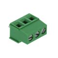 691216510003S - 0.200 5.08mm Green Bulk Polyamide (PA66), Nylon 6/6 Through Hole Horizontal with Board Screw - Rising Cage Clamp 1 Levels 12-30 AWG WR-TBL Series 2165S