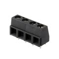 0398800304 - 0.200 5.08mm Black Bulk Polyamide (PA), Nylon Through Hole Horizontal with Board Screw - Rising Cage Clamp 1 Levels 16-30 AWG Eurostyle 39880