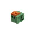 1869363 - 0.150 3.81mm Green Bulk Through Hole Horizontal with Board Screwless - Spring Cage, Tension Clamp 1 Levels 16-26 AWG COMBICON FFKDSA
