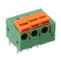 1907348 - 0.200 5.08mm Bulk Through Hole Horizontal with Board Screwless - Spring Cage, Tension Clamp 1 Levels 16-22 AWG COMBICON FFKDSA