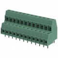 1708136 - 0.150 3.81mm Green Bulk Polyamide (PA), Nylon Through Hole Horizontal with Board Screw - Rising Cage Clamp 2 Levels 16-30 AWG COMBICON MKKDS