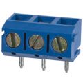 OSTTD030161 - 0.197 5.00mm Blue Bulk Thermoplastic Through Hole Vertical with Board Screw - Leaf Spring, Wire Guard 1 Levels 14-22 AWG OSTTD