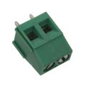 OSTVI020152 - 0.197 5.00mm Green Bulk Thermoplastic Through Hole Horizontal with Board Screw - Rising Cage Clamp 1 Levels 12-28 AWG OSTVI
