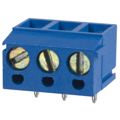 OSTTB030161 - 0.197 5.00mm Blue Bulk Thermoplastic Through Hole Vertical with Board Screw - Leaf Spring, Wire Guard 1 Levels 14-22 AWG OSTTB