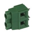 691250910002 - 0.375 9.53mm Green Bulk Polyamide (PA66), Nylon 6/6 Through Hole Horizontal with Board Screw - Rising Cage Clamp 1 Levels 10-30 AWG WR-TBL Series 2509