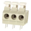ED4101/3-KD - 0.197 5.00mm Gray, Slate Bulk Polyamide (PA), Nylon Through Hole Horizontal with Board Screwless - Push Button Clamp 1 Levels 14-20 AWG ED4101