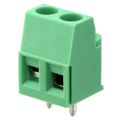 1730010 - 0.197 5.00mm Green Bulk Polyamide (PA), Nylon Through Hole Horizontal with Board Screw - Rising Cage Clamp 1 Levels 14-30 AWG COMBICON MKDSP