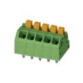 1862071 - 0.138 3.50mm Green Bulk Polyamide (PA), Nylon Through Hole 45° (135°) Angle with Board Screwless - Leg Spring, Push-In Spring 1 Levels 16-24 AWG COMBICON SPTAF EL