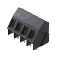 0398800404 - 0.200 5.08mm Black Bulk Polyamide (PA), Nylon Through Hole 35° (145°) Angle with Board Screw - Rising Cage Clamp 1 Levels 12-30 AWG Eurostyle 39880