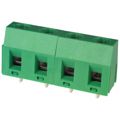 ED365/4 - 0.295 7.50mm Green Bulk Polyamide (PA), Nylon Through Hole Horizontal with Board Screw - Rising Cage Clamp 1 Levels 12-22 AWG ED365