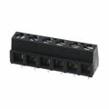 0398800306 - 0.200 5.08mm Black Bulk Polyamide (PA), Nylon Through Hole Horizontal with Board Screw - Rising Cage Clamp 1 Levels 16-30 AWG Eurostyle 39880