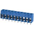 OSTTA104163 - 0.200 5.08mm Blue Bulk Thermoplastic Through Hole Horizontal with Board Screw - Leaf Spring, Wire Guard 1 Levels 14-22 AWG OSTTA
