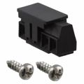 1727243 - 0.150 3.81mm Black Tube Polyamide (PA), Nylon, Glass Filled Surface Mount Horizontal with Board Screw - Rising Cage Clamp 1 Levels 16-30 AWG COMBICON MKDS
