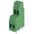 ED750/2 - 0.197 5.00mm Green Bulk Polyamide (PA), Nylon Through Hole Horizontal with Board Screw - Rising Cage Clamp 12-30 AWG ED750