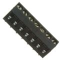 0393570007 - 0.138 3.50mm Black Bulk Polyamide (PA), Nylon Through Hole Horizontal with Board Screw - Rising Cage Clamp 1 Levels 16-28 AWG Eurostyle 39357