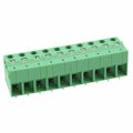 1709025 - 7.5mm Green Bulk Polyamide (PA), Nylon Through Hole Horizontal with Board Screw - Rising Cage Clamp 12-24 AWG COMBICON GKDS