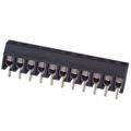 ED555/11DS - 0.138 3.50mm Gray Bulk Polyamide (PA), Nylon Through Hole Horizontal with Board Screw - Leaf Spring, Wire Guard 1 Levels 16-28 AWG ED555/DS