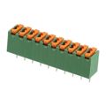 1891140 - 0.138 3.50mm Green Bulk Polyamide (PA), Nylon Through Hole Vertical with Board Screwless - Spring Cage, Tension Clamp 1 Levels 20-28 AWG COMBICON FK-MPT