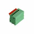 AST0820606 - 0.100 2.54mm Green Bulk Polyamide (PA66), Nylon 6/6 Through Hole Vertical with Board Screwless - Spring Cage, Tension Clamp 1 Levels 20-26 AWG
