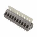 OSTHT100080 - 0.197 5.00mm Gray Bulk Thermoplastic Through Hole Angled Screwless - Leg Spring, Push-In Spring 1 Levels 12-28 AWG OSTHT