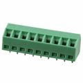 1751167 - 0.138 3.50mm Green Bulk Polyamide (PA), Nylon Through Hole 55° (125°) Angle with Board Screw - Rising Cage Clamp 1 Levels 16-30 AWG COMBICON SMKDS