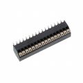 1885790000 - 0.138 3.50mm Black Tube Liquid Crystal Polymer (LCP), Glass Filled Through Hole 45° (135°) Angle with Board Screwless - Push Button Clamp 1 Levels 16-24 AWG Omnimate LSF-SMT