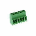 1777587 - 0.250 6.35mm Green Bulk Polyamide (PA), Nylon Through Hole Horizontal with Board Screw - Rising Cage Clamp 1 Levels 10-30 AWG COMBICON MKDS