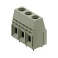 1648300000 - 0.400 10.16mm Gray Bulk Polyamide (PA), Nylon Through Hole Horizontal with Board Screw - Clamping Yoke, Tension Sleeve 1 Levels 6-26 AWG LU