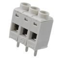 691131710003 - 0.197 5.00mm Gray Tray Polycarbonate (PC) Through Hole Horizontal with Board Screw - Rising Cage Clamp 1 Levels 12-24 AWG WR-TBL Series 131