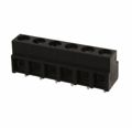 1776119-6 - 0.200 5.08mm Black Bulk Polyamide (PA), Nylon Through Hole Horizontal with Board Screw - Rising Cage Clamp 1 Levels 16-30 AWG Buchanan