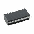 1823133 - 0.200 5.08mm Black Tape &amp; Reel (TR) Liquid Crystal Polymer (LCP) Through Hole Horizontal with Board Screwless - Leg Spring, Push-In Spring 1 Levels 16-24 AWG COMBICON SPT-THR