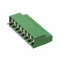 282856-8 - 0.197 5.00mm Green Bulk Polyamide (PA66), Nylon 6/6 Through Hole Horizontal with Board Screw - Rising Cage Clamp 1 Levels 12-30 AWG Buchanan