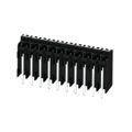 1823272 - 0.138 3.50mm Black Tape &amp; Reel (TR) Liquid Crystal Polymer (LCP) Through Hole Vertical with Board Screwless - Leg Spring, Push-In Spring 1 Levels 16-24 AWG COMBICON SPT-THR